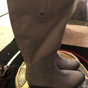 Leather boots size 10